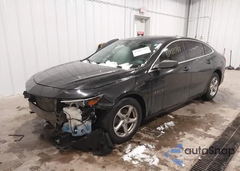 2017 Chevrolet Malibu Ls из США, поврежденный, VIN 1G1ZB5ST5HF206941